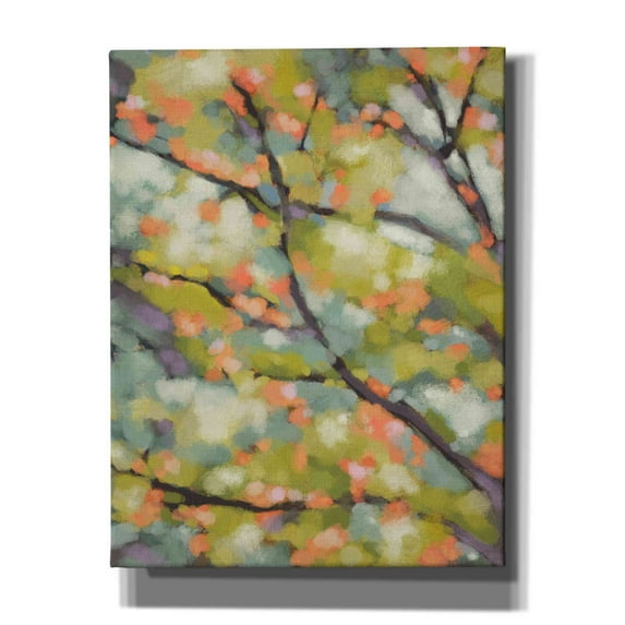 Epic Graffiti 'Dappled Dusk I' by Chariklia Zarris, Canvas Wall Art, 26"x34"