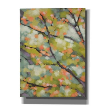 Epic Graffiti 'Dappled Dusk I' by Chariklia Zarris, Canvas Wall Art, 40"x54"