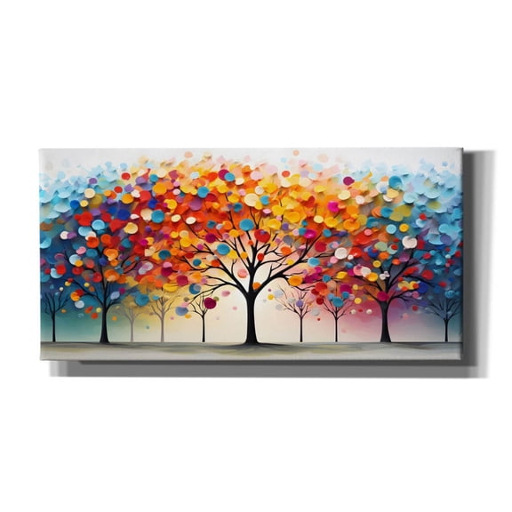 Epic Graffiti 'Day in the Park' by Epic Portfolio, Canvas Wall Art, 60"x30"