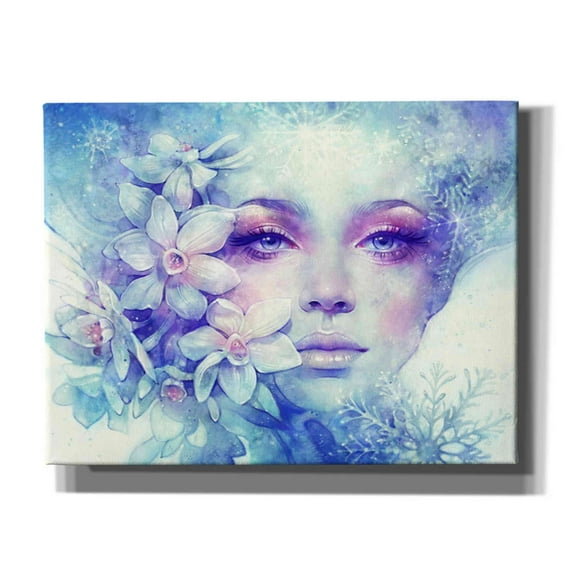 Epic Graffiti 'December' by Anna Dittman, Canvas Wall Art, 34"x26"