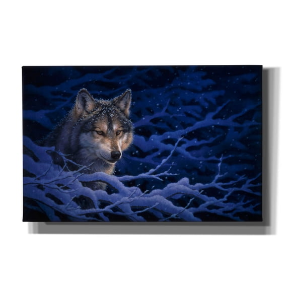 Epic Graffiti 'Deep Blue' by Joh Naito, Canvas Wall Art, 40"x26"