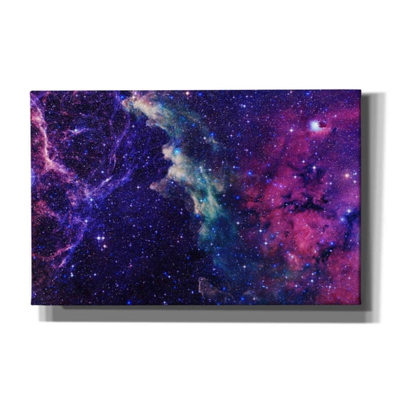 Epic Graffiti 'Deep Space' by Epic Portfolio, Giclee Canvas Wall Art, 40"x26"