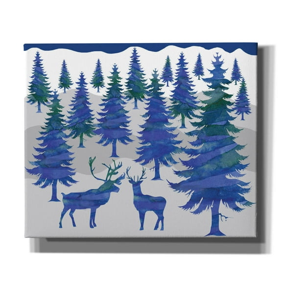 Epic Graffiti 'Deer 4' by Erin Clark Canvas Wall Art, 24" x 20"