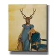 thumbnail image 1 of Epic Graffiti 'Deer In Blue Dress' by Fab Funky, Canvas Wall Art, 20"x24", 1 of 3
