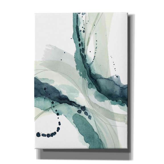 Epic Graffiti 'Depth I' by Grace Popp, Canvas Wall Art, 18"x26"