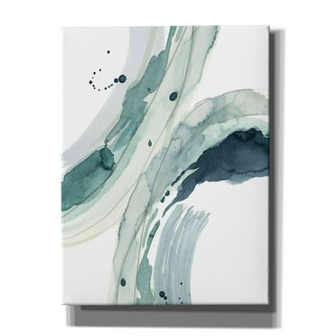 Epic Graffiti 'Depth III' by Grace Popp, Canvas Wall Art, 12"x16"