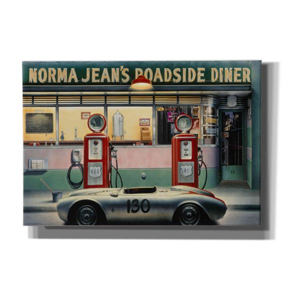 Epic Graffiti 'Destiny Highway' by Chris Consani, Canvas Wall Art, 26"x18"