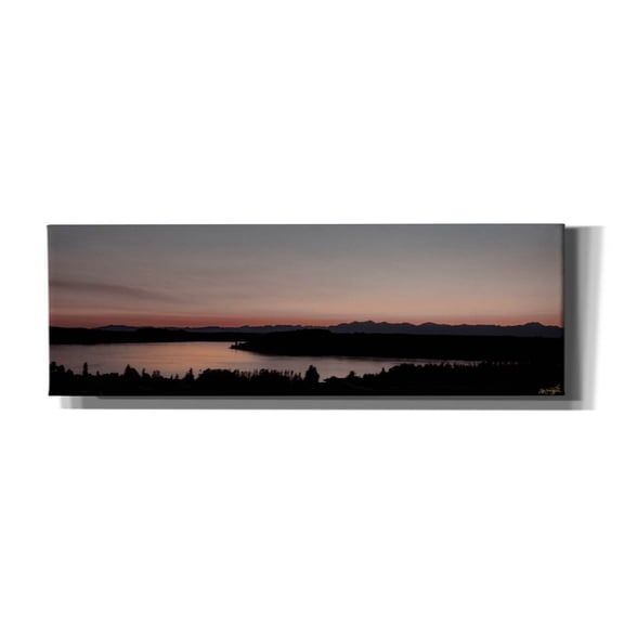 Epic Graffiti 'Diffused Moments - Sunset Waters' by Life BeautifuLEE Canvas Wall Art, 36" x 12"