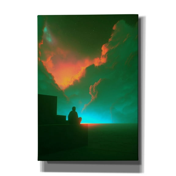 Epic Graffiti 'Distant Echoes Copy' by Ann Klee Canvas Wall Art, 18" x 26"