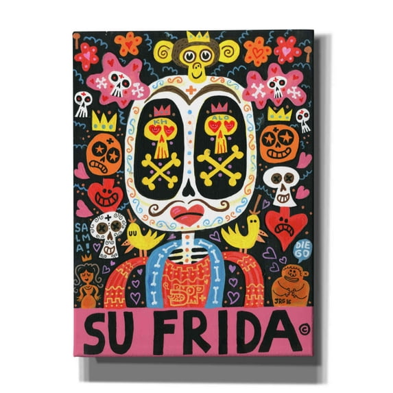 Epic Graffiti 'Dolor Feliz Gracias' by Jorge R. Gutierrez, 40"x54"