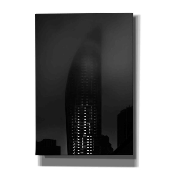 Epic Graffiti 'Downtown Fogfest No 19' by Brian Carson, Giclee Canvas Wall Art, 18"x26"