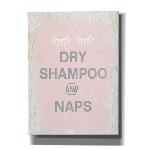 Epic Graffiti 'Dry Shampoo And Naps' by Linda Woods, Canvas Wall Art, 40"x54"
