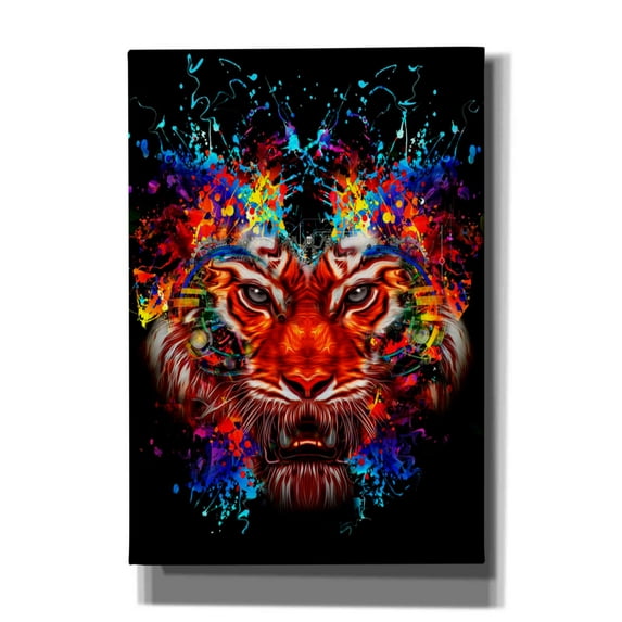 Epic Graffiti 'Dubtiger' Canvas Wall Art, 18"x26"