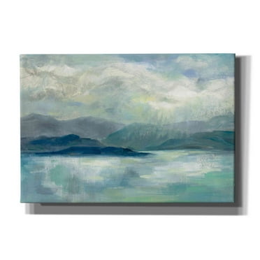 Epic Graffiti 'Early Sunrise' by Silvia Vassileva, Canvas Wall Art, 26"x18"