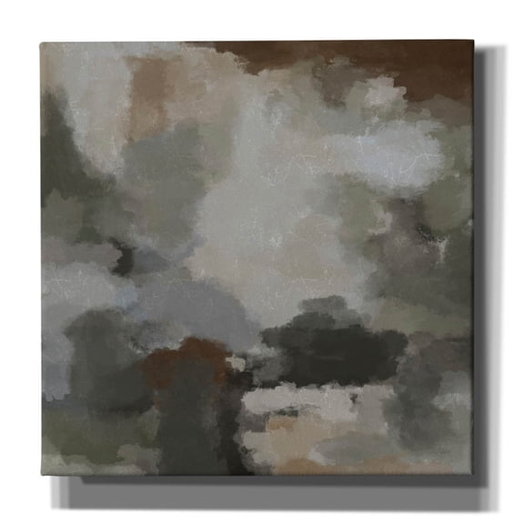 Epic Graffiti 'Earthy Abstract 2'  by Ashley Bradley Canvas Wall Art, 26" x 26"