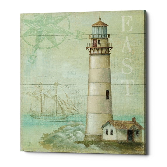 Epic Graffiti 'East Coastal Light' Canvas Wall Art, 12"x16" 26" x 34"