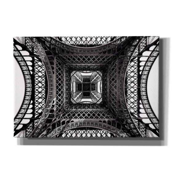 Epic Graffiti 'Eiffel II' by Giuseppe Torre, Canvas Wall Art, 26"x18"