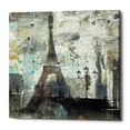 thumbnail image 1 of Epic Graffiti 'Eiffel Tower Neutral' by Albena Hristova, Canvas Wall Art, 18"x18", 1 of 2
