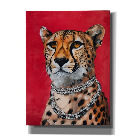 Epic Graffiti 'Elegant Leopard' by Svetlana Aleynikova Canvas Wall Art, 40" x 54"