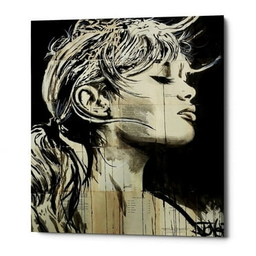 Epic Graffiti  "Enchanted" by Loui Jover, Giclee Canvas Wall Art, 16"x18" 26" x 30"
