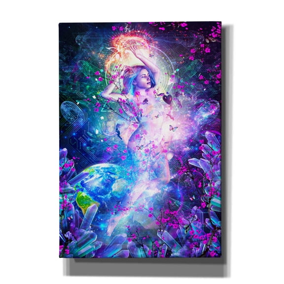 Epic Graffiti 'Encounter With The Sublime' by Cameron Gray, Canvas Wall Art, 18"x26"