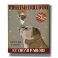 thumbnail image 1 of Epic Graffiti 'English Bulldog Ice Cream,' by Fab Funky, Canvas Wall Art, 26"x30", 1 of 3