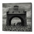 thumbnail image 1 of Epic Graffiti Epic Grafitti "Gate" by Dariusz Klimczak, Giclee Canvas Wall Art 18" x 18", 1 of 2