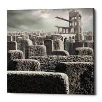 Epic Graffiti Epic Grafitti "Kandahar" by Dariusz Klimczak, Giclee Canvas Wall Art 18" x 18"