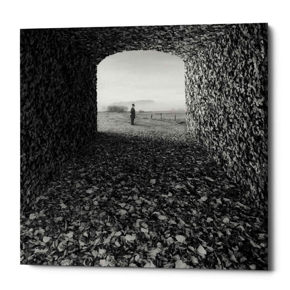 Epic Graffiti Epic Grafitti "Labyrinth" by Dariusz Klimczak, Giclee Canvas Wall Art 12" x 12"