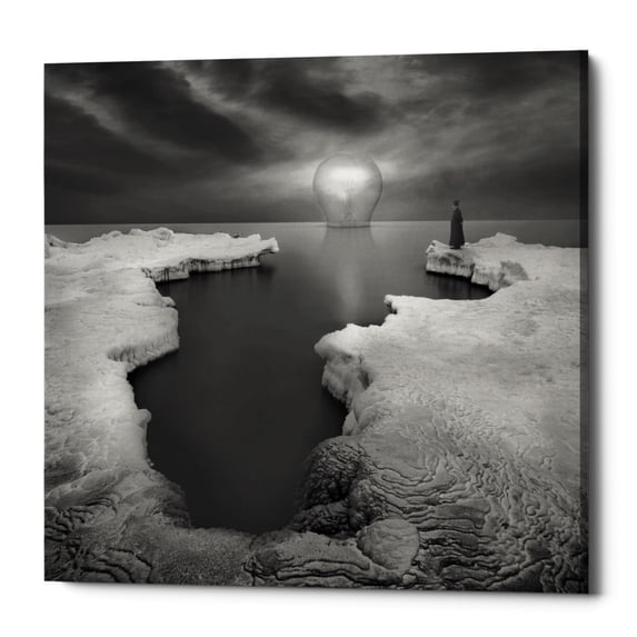 Epic Graffiti Epic Grafitti "Lighthouse" by Dariusz Klimczak, Giclee Canvas Wall Art 26" x 26"