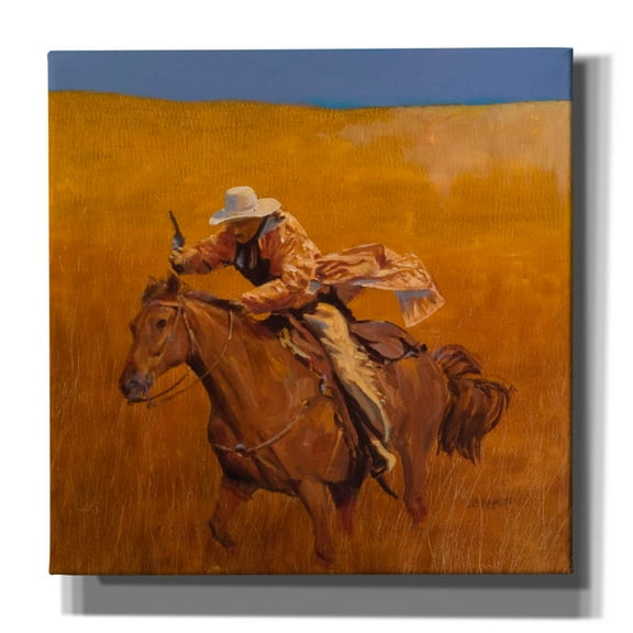 Epic Graffiti 'Escape' by J. E. Knauf, Canvas Wall Art, 26"x26"