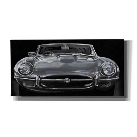 Epic Graffiti 'European Sports Car I' by Ethan Harper Canvas Wall Art, 24"x12"