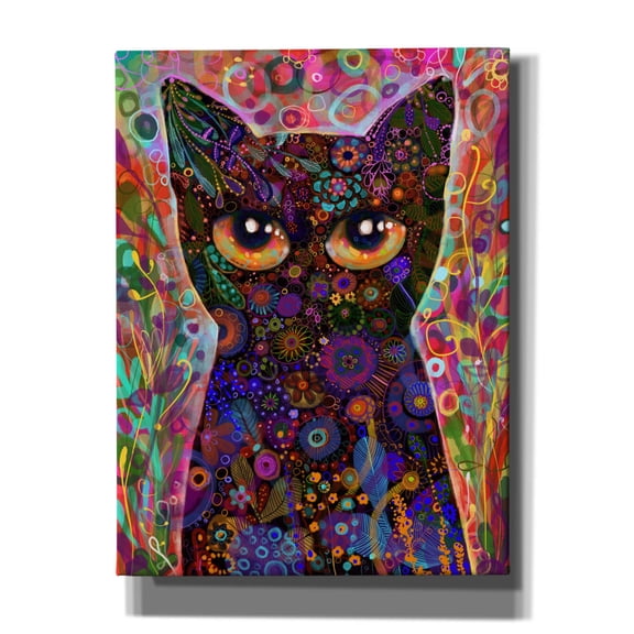 Epic Graffiti 'Eyes Of Love2 by Noemi Ibarz, Canvas Wall Art, 12" x 16"