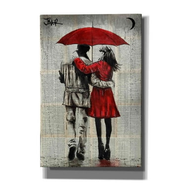 Epic Graffiti 'Fall' by Loui Jover, Canvas Wall Art, 40"x60'
