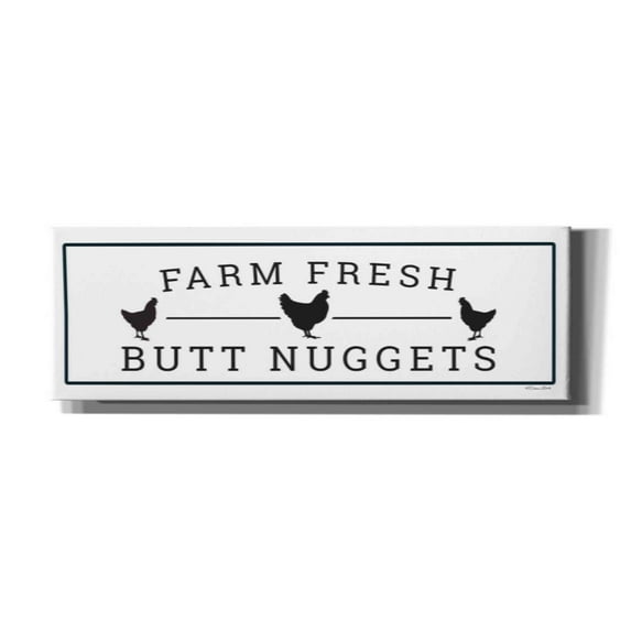 Epic Graffiti 'Farm Fresh' by Susan Ball, Canvas Wall Art, 36"x12"