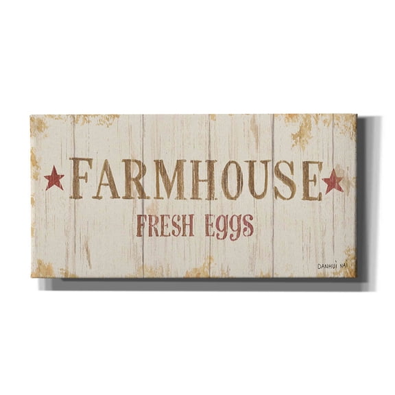 Epic Graffiti 'Farm Patchwork XVI' by Danhui Nai, Canvas Wall Art, 60"x30"