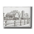 thumbnail image 1 of Epic Graffiti 'Farm Sketch I' by Ethan Harper, Canvas Wall Art, 54"x40", 1 of 2