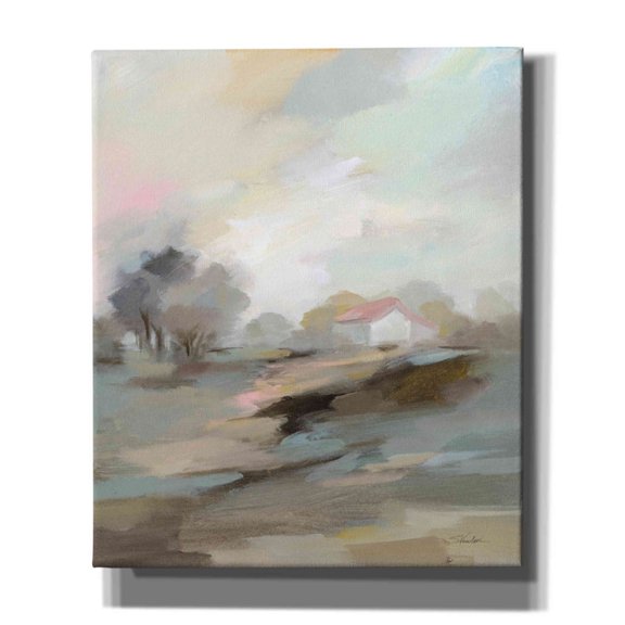 Epic Graffiti 'Farm in April' by Silvia Vassileva, Canvas Wall Art, 20"x24"