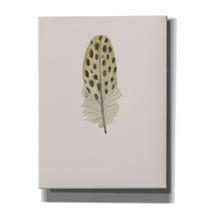 Epic Graffiti 'Feather 10' by Incado, Giclee Canvas Wall Art, 12"x16"