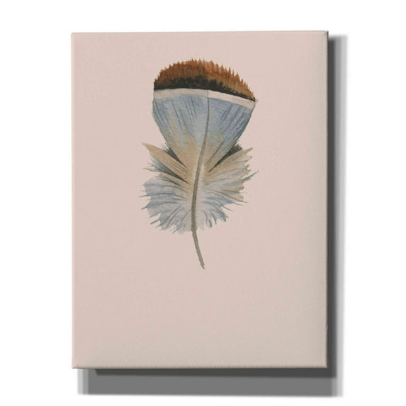 Epic Graffiti 'Feather 4' by Incado, Giclee Canvas Wall Art, 26"x34"