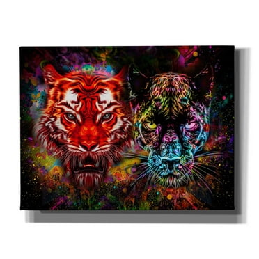 Epic Graffiti 'Felis' Canvas Wall Art, 34"x26"