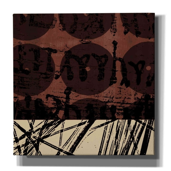 Epic Graffiti 'Fibers 1' by GraphINC, Giclee Canvas Wall Art, 26"x26"