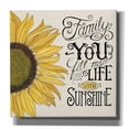 thumbnail image 1 of Epic Graffiti 'Fill My Life With Sunshine' by Deb Strain, Canvas Wall Art, 37"x37", 1 of 2