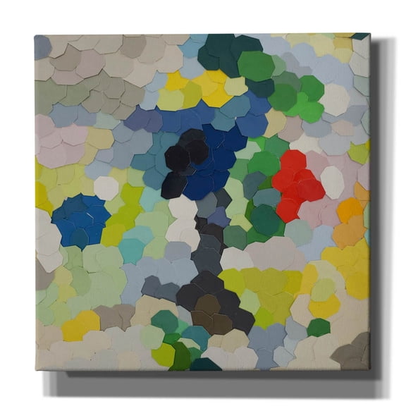 Epic Graffiti 'Flathead Lake Montana 1' by Coco Good Canvas Wall Art, 12" x 12"