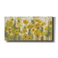 thumbnail image 1 of Epic Graffiti 'Floating Yellow Flowers I' by Silvia Vassileva, Canvas Wall Art, 60"x30", 1 of 3