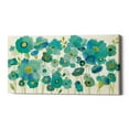 thumbnail image 1 of Epic Graffiti  "Floral Lace" by Silvia Vassileva, Giclee Canvas Wall Art, 12"x24" 12" x 24", 1 of 4