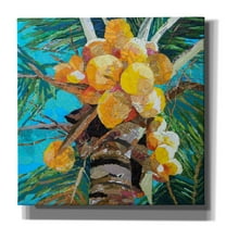 Epic Graffiti 'Florida Sunshine' by St. Hilaire Elizabeth, Canvas Wall Art, 12"x12"