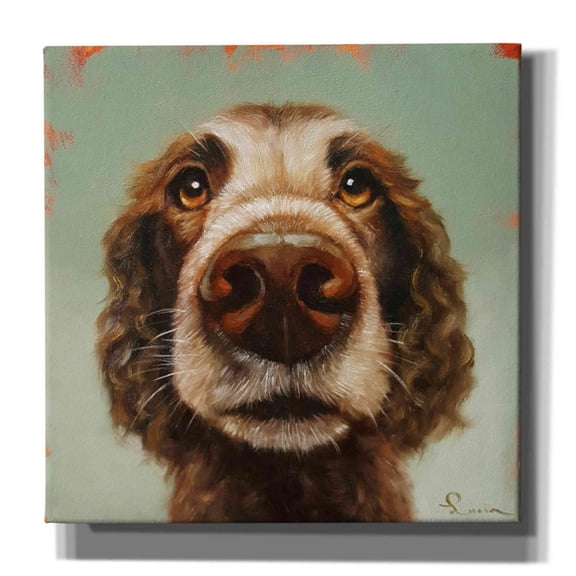 Epic Graffiti 'Follow Your Nose 14' by Lucia Heffernan, Canvas Wall Art, 37"x37"