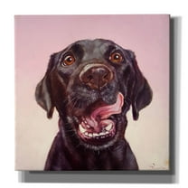 Epic Graffiti 'Follow Your Nose 7' by Lucia Heffernan, Canvas Wall Art, 18"x18"