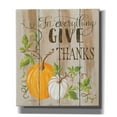 thumbnail image 1 of Epic Graffiti 'For Everything Give Thanks' by Cindy Jacobs, Canvas Wall Art, 26"x30", 1 of 2